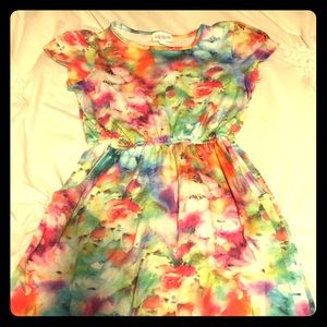 Lula Roe Girls Dress Size 10